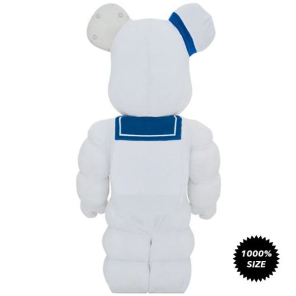 Ghostbusters: Stay Puft Marshmallow Man (Costume Ver.) 1000% Bearbrick by Toy - Picture 2 of 2
